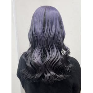 ブリーチカラーにデザイン♪アンブレラカラー♪