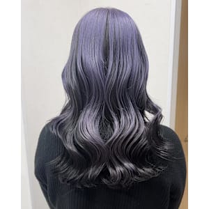 ブリーチカラーにデザイン♪アンブレラカラー♪