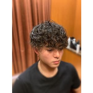 縦落ちスパイラルパーマ