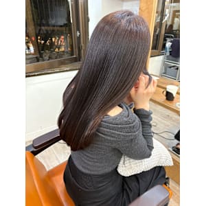 全室個室サロン髪質改善トリートメント縮毛矯正イルミナーカラー