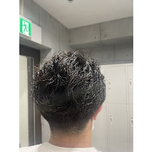 ニュアンスパーママッシュショート