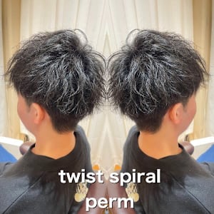 ツイストスパイラルパーマ