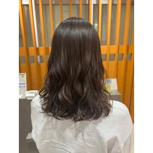 コテ巻き風パーマ