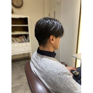 爽やかツーブロック