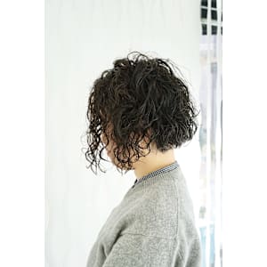 アシンメトリー　ツーブロック　ウェーブ　パーマ - piquetoile【ピケトワール】掲載中