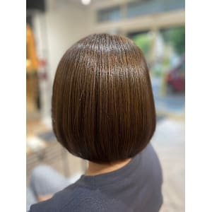 うるつや切りっぱなしストレート