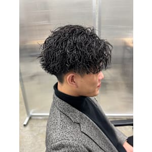 メンズツイストスパイラルパーマ