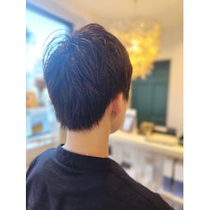 ベリーショート×オレンジハイライト - ito. little hair garden【イト リトル ヘア ガーデン】掲載中