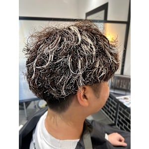 緩めシャドウパーマ