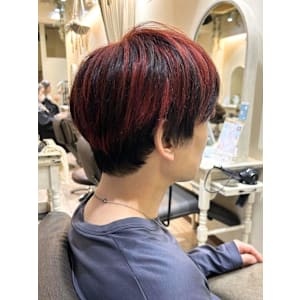 【ジュレベール 汲田】ハイライトカラーレッド - JurerBelle【ジュレベール】掲載中