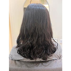 【ジュレベール 益田】コテ巻き風パーマ