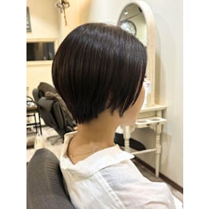 【ジュレベール 汲田】えりあしギリギリショート