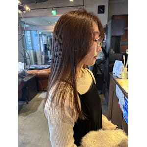 顔周りレイヤー/こっくり/まろやか/ブラウンベージュ