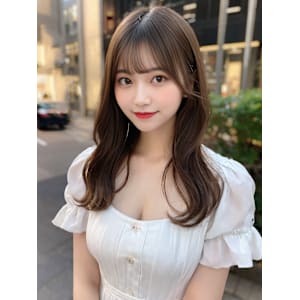 【韓国・レイヤー】 髪質改善 仙台  アッシュベージュ