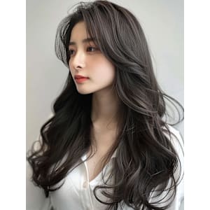 【韓国・レイヤー】 髪質改善 仙台  オリーブベージュ