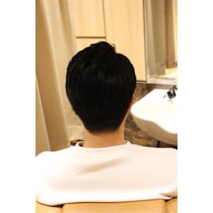 ツーブロックアップバング