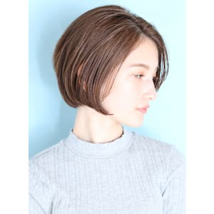 ショート・ボブ/白髪ぼかし/ハイライト/絶壁解消/30代/4 - INCEPTION  GINZA 銀座【インセプション】掲載中