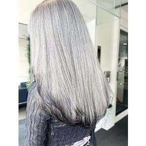 【W_SALON 河原町】ブラックエンドカラー/韓国風巻き