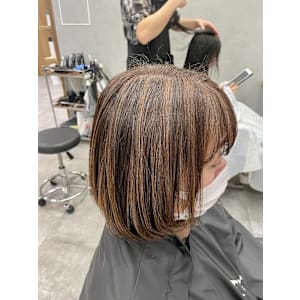 G 白髪ぼかしハイライト