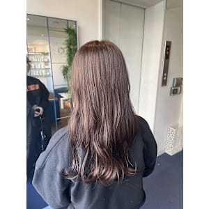 【W_SALON 河原町】大人綺麗/グレージュ/ベージュ/艶