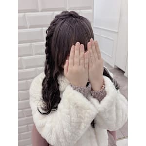 ふわふわ編みたらしヘア＊まゆ