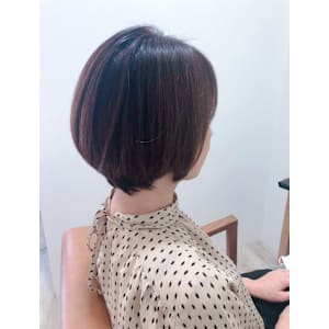 丸みショートボブ