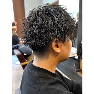 【IRIE 福岡】フェザーパーマ波巻きパーマ