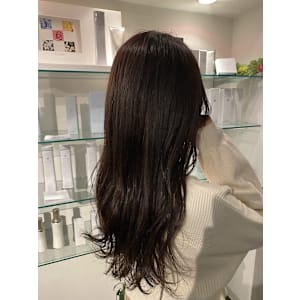 【W_SALON 河原町】髪美人　ナチュラルブラウン/艶髪