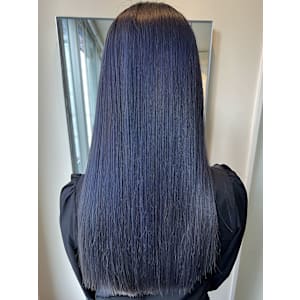 【W_SALON 河原町】Navy×White beige 