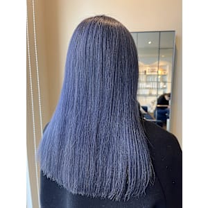 【W_SALON 河原町】ブルーラベンダー/髪質改善/大人綺