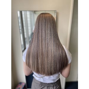 【W_SALON 河原町】ミルクティーベージュ/髪質改善