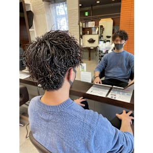 メンズパーマ/ツイストスパイラルパーマ/ツイストパーマ