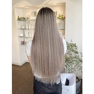 【W_SALON 河原町】ホワイトベージュ/海外ヘア/海外風