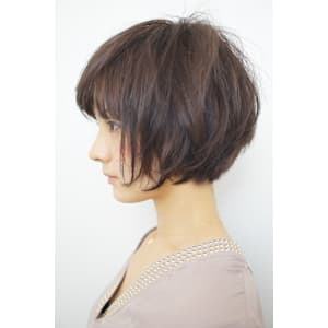 お手入れ簡単　グラデーションレイヤーボブ　表参道　美容院