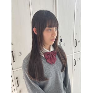 レイヤーカット／韓国ヘア／サイドレイヤー／ハイレイヤー