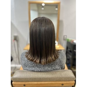 縮毛矯正とカラー