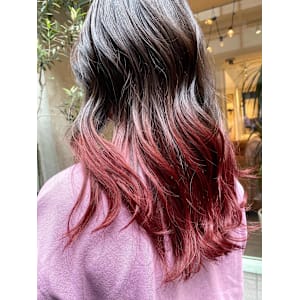 カシスレッドグラデーション