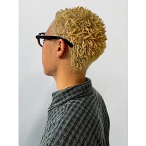 イージードリルパーマ イージーパーマ ブリーチ メンズカット