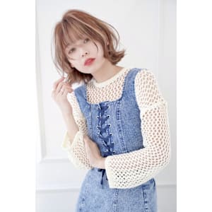 外ハネくびれボブでおしゃれ感アップ