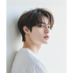 DUNO×メンズセンターパート