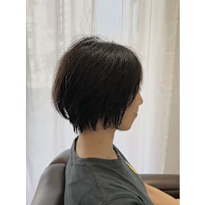 【WILLOW京橋/都島】丸みショートボブ