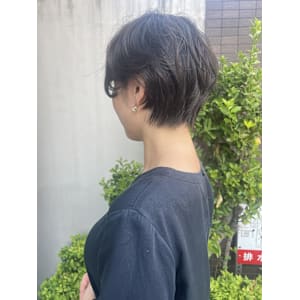 華やかショートボブ