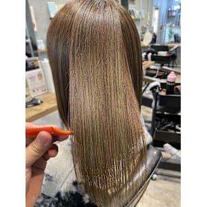 N.カラー+髪質改善サブリミックトリートメント