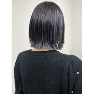 アンブレラカラー&切りっぱなしボブ♪