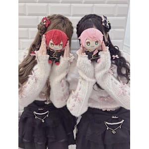 あみかちゅ片耳ひつじ×垂らしハート＊まゆ