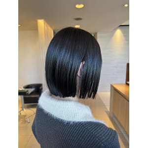 ボブ × シルバーグレージュ /コノミ.大船