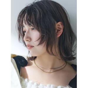 ダークアッシュ 顔まわりレイヤー【FIRST】酒井心輝