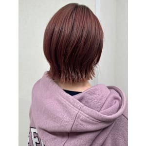 今大人気可愛いレイヤーボブ×コーラル