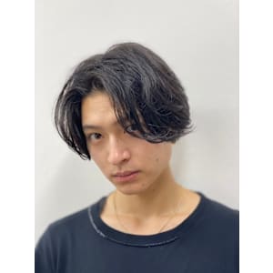 王道センターパート！ニュアンスパーマ