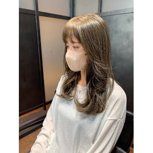 髪質改善/縮毛矯正/酸性ストレート/韓国風レイヤー/外巻き